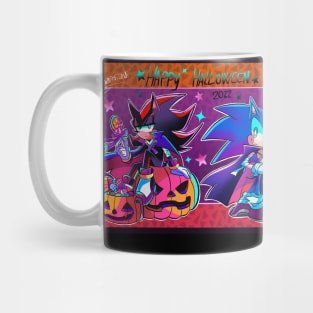 sonic and shadow halloween 2022 Mug